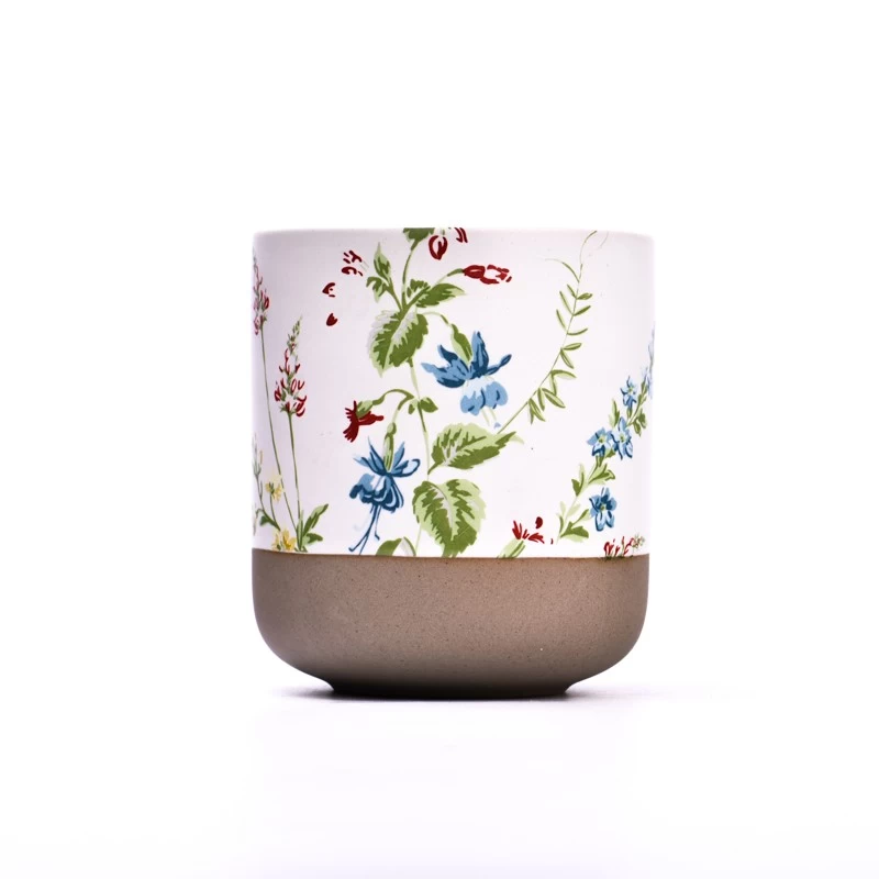 ceramic candle jar