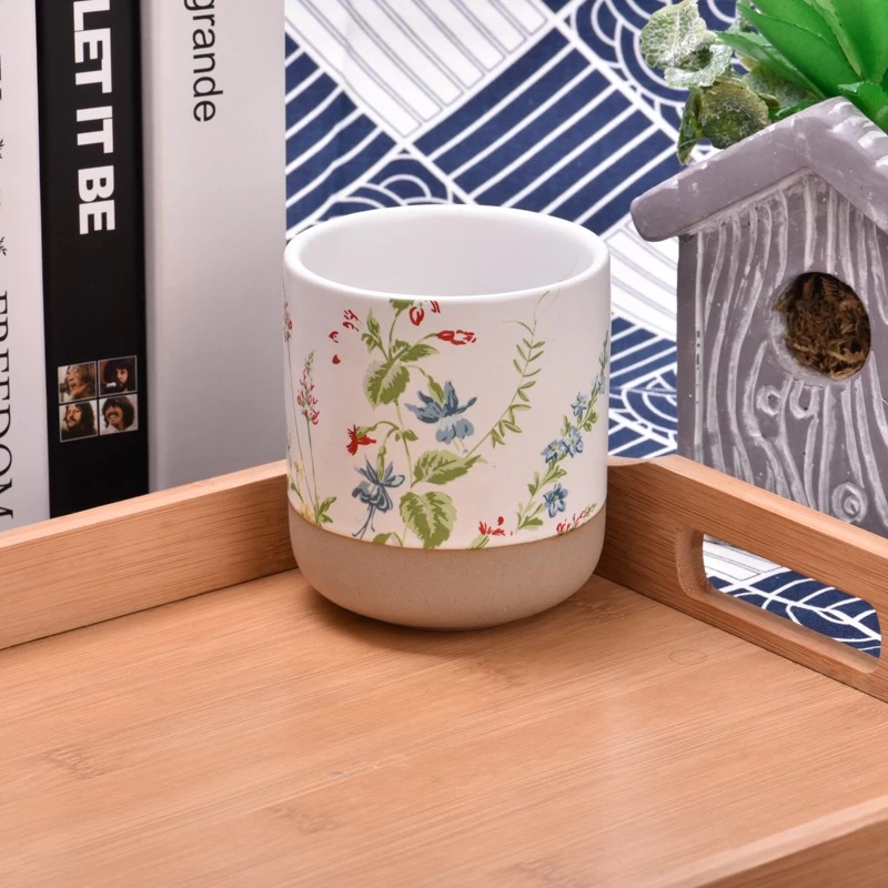 ceramic candle jar