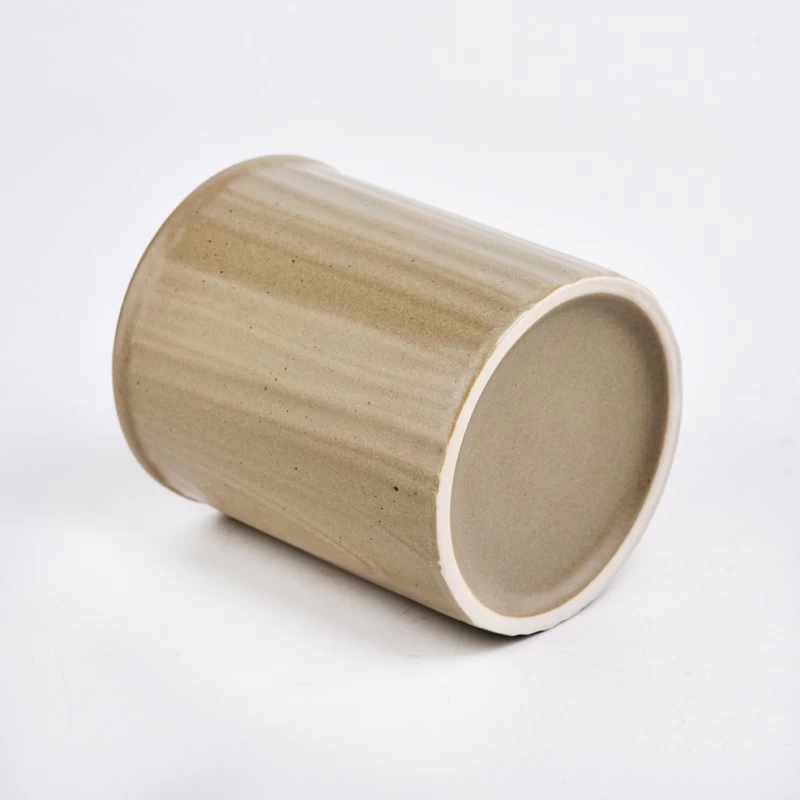 ceramic candle jar