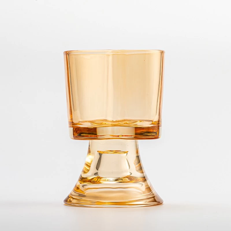 glass candle holder