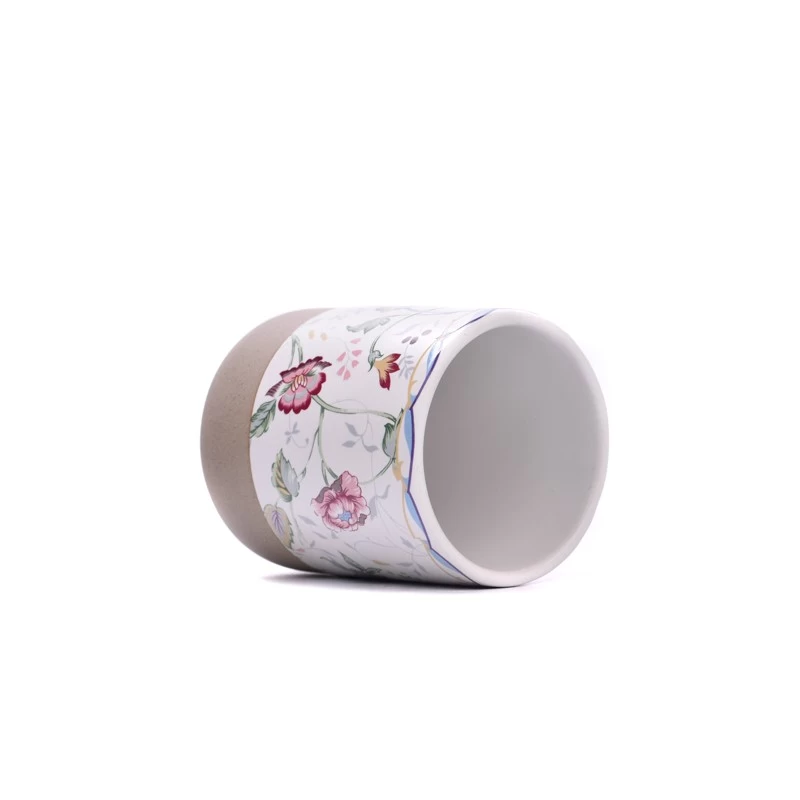 candle jar ceramic