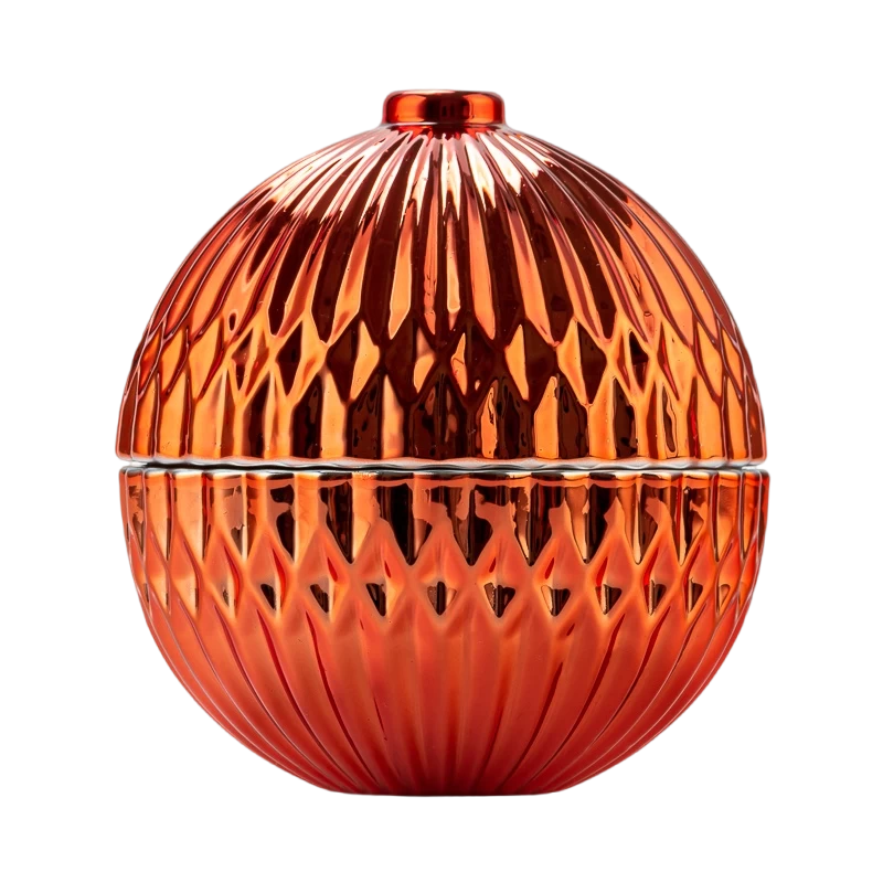 China holiday decoration glass candle ball jar manufacturer