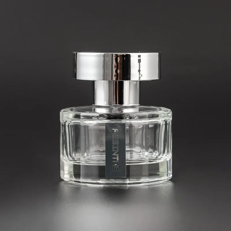 Wholesale Premium Clear Glass Custom Label 30ml Empty Perfume Glass Bottle with Lid