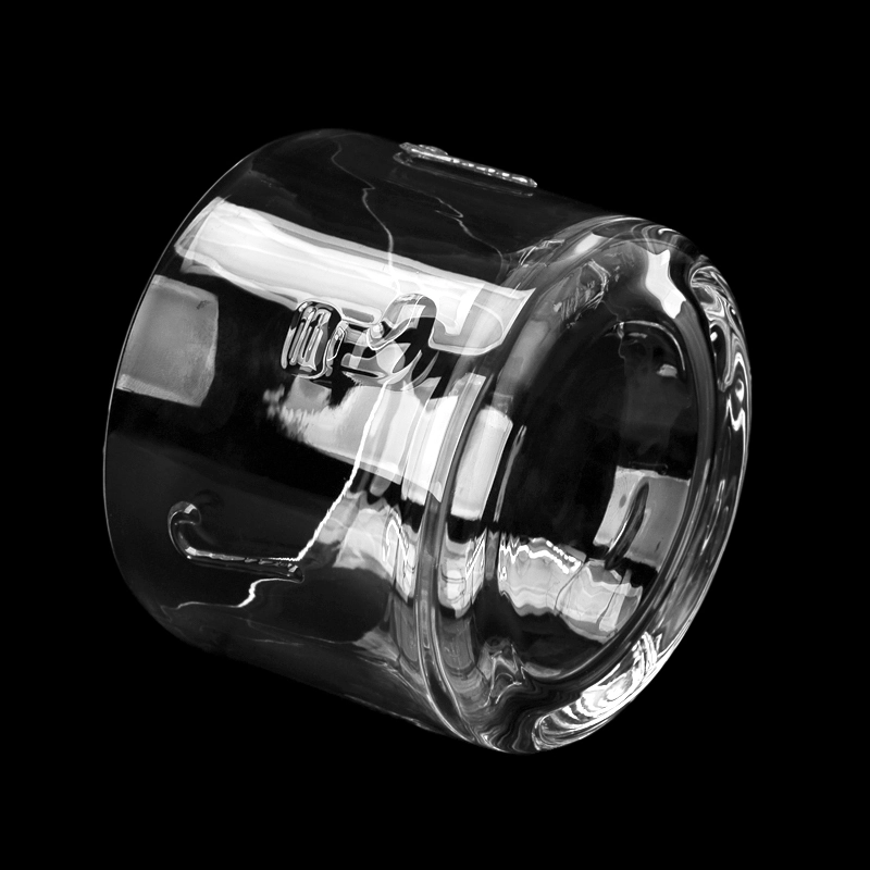 New Style Adorable Pattern Glass Jar 10oz Candle Jar for Candle Making