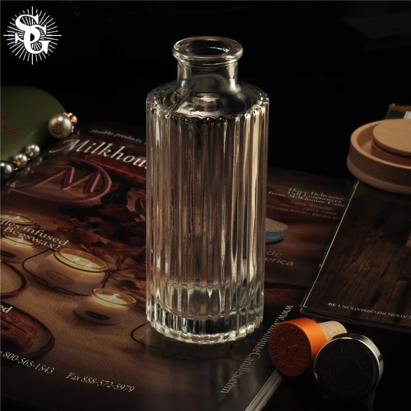 Sunny clear transparent glass bottles wholesales