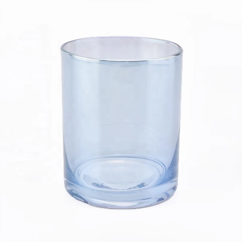Wholesales Luxury clear  glass candle holder pillar