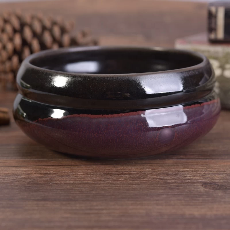 Wholesales porcelain ceramic candle holder bowl dome