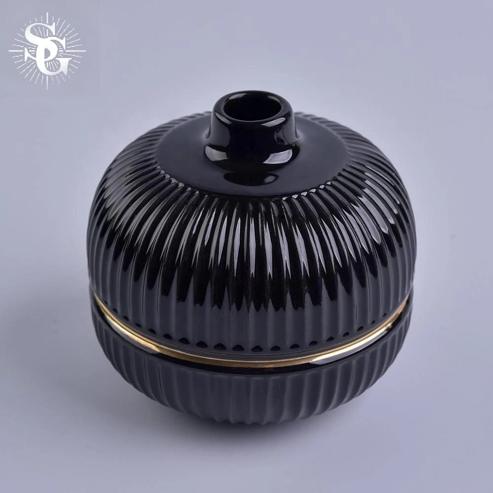 Sunny 250ml 211g  black ceramic diffuser bottle with great design