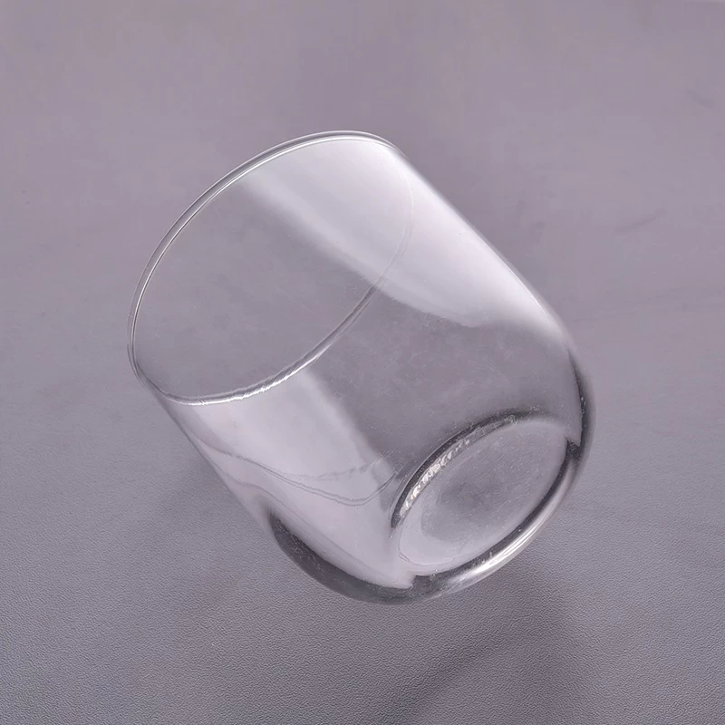 Crystal glass candle jar home decor