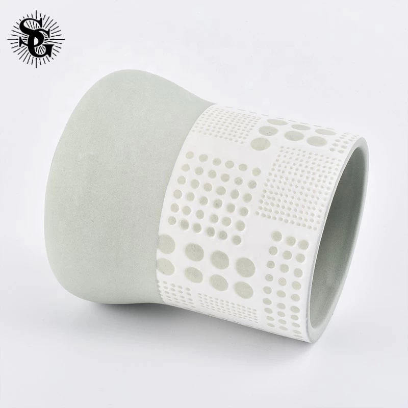 Sunny Glass great design 320ml ceramic candle jars  made in China