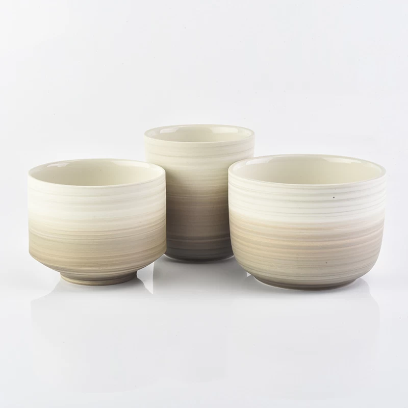 Luxury scent ceramic candle jars for your fragrance