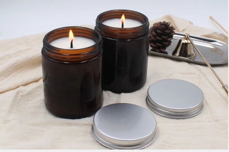 Scented candle container homemade scented candle tawny candle jar