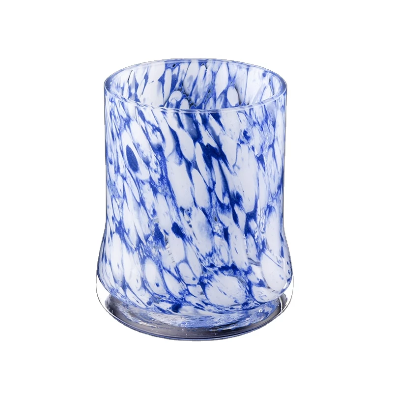 Sunny design custom luxury empty wedding glass glossy candle jars