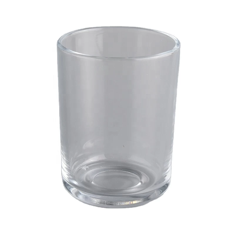 luxury round bottom 10oz glass candle jars