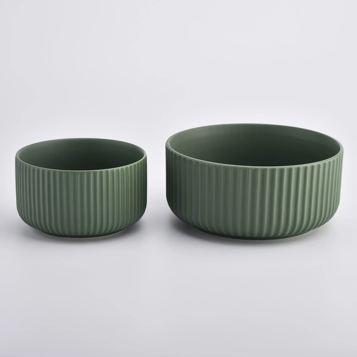 small hot sales  matte ceramic candle holders