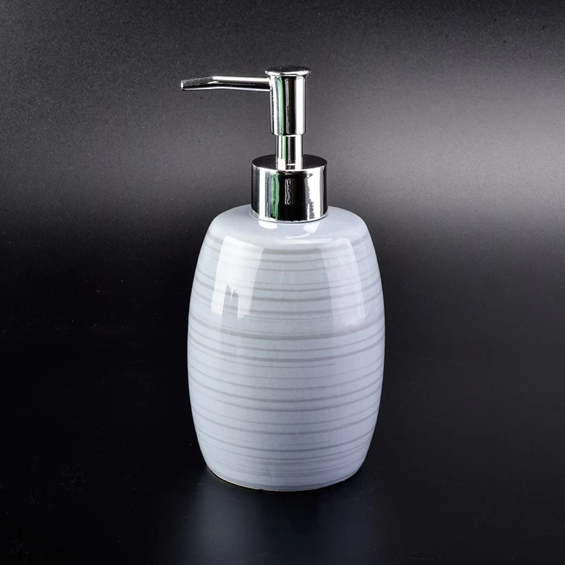 glazing ceramic bath accessories sets blue ceramic bottle soap dish tumbler