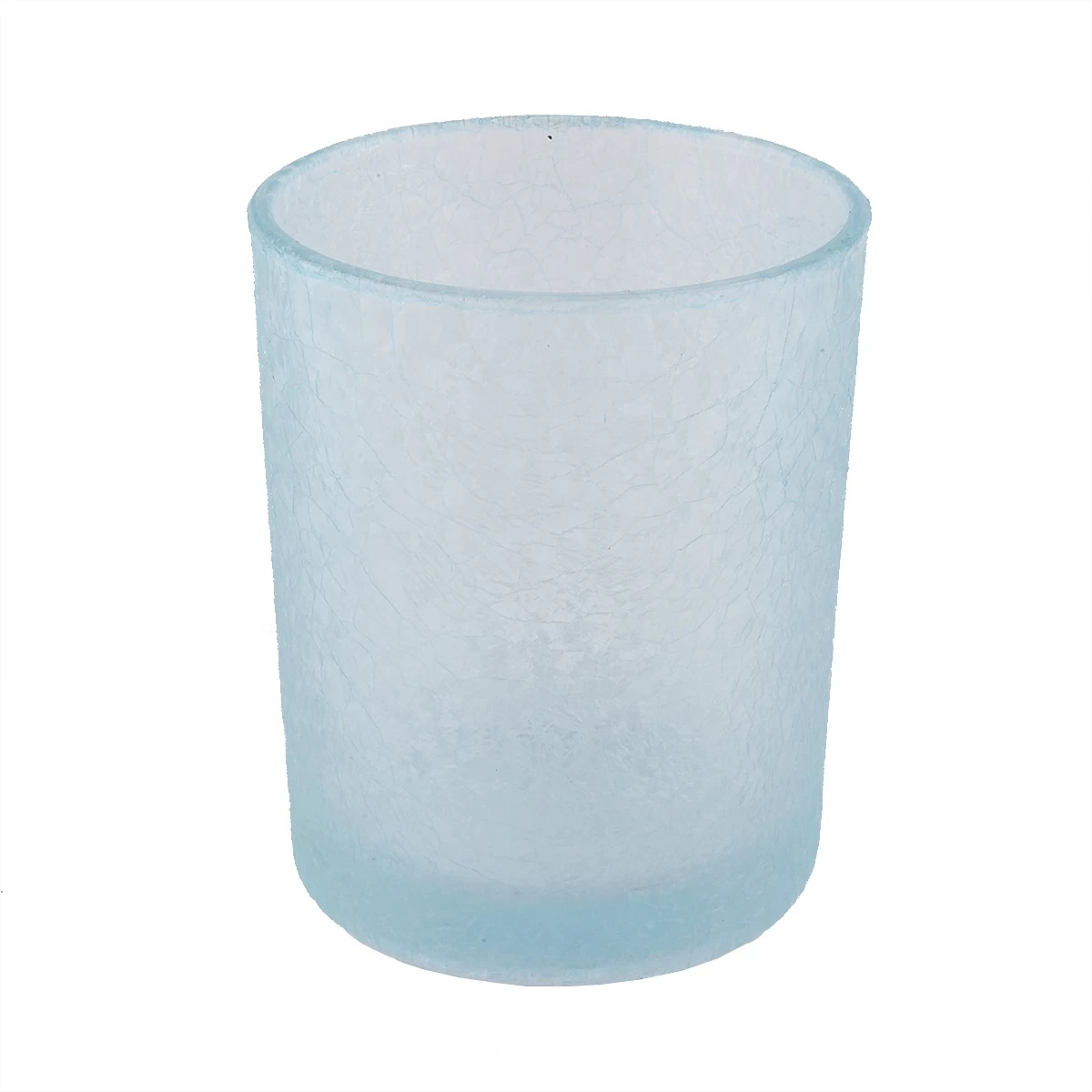 Sunny luxury candle containers with frosted color