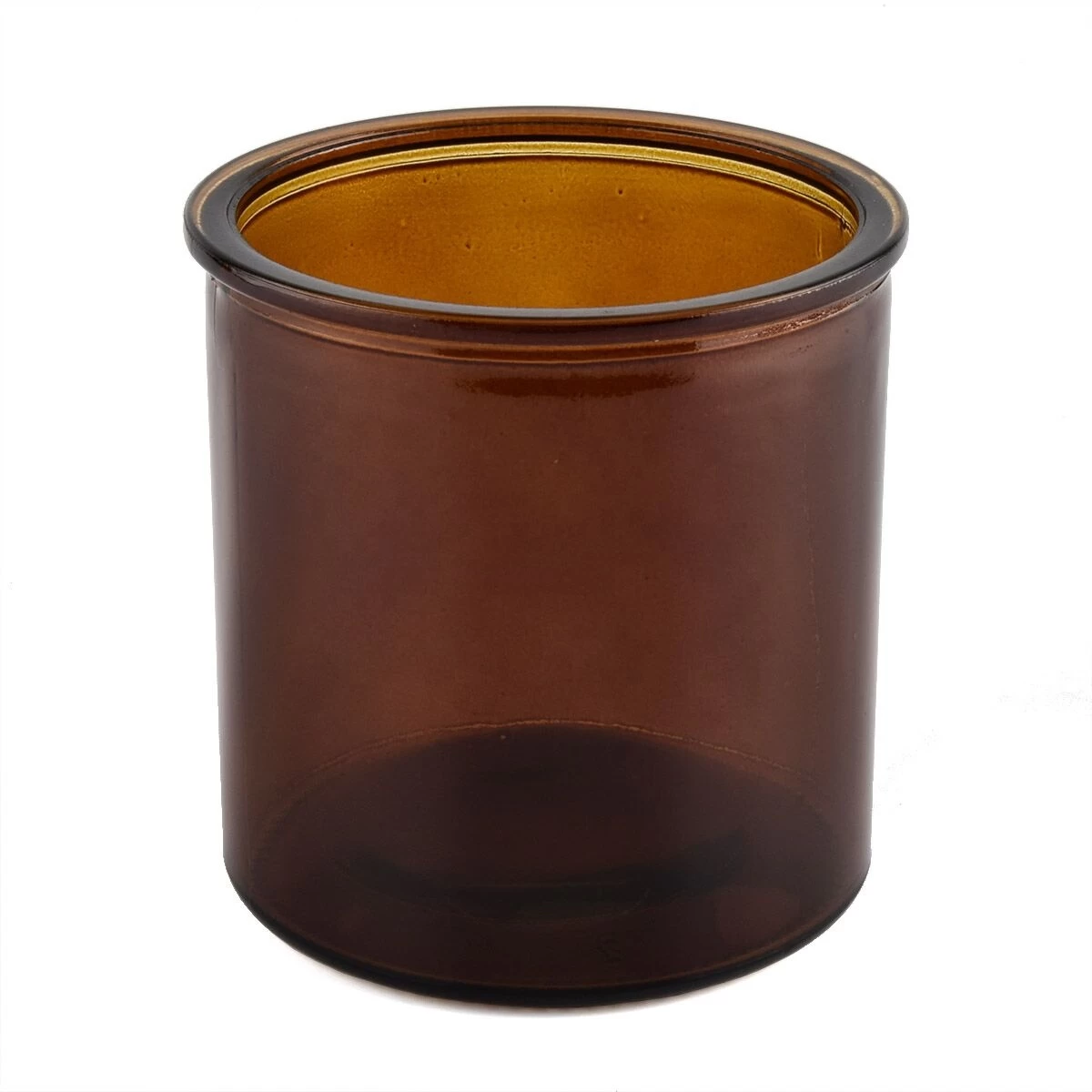 5oz glass candle jar with cork lid for wholesale