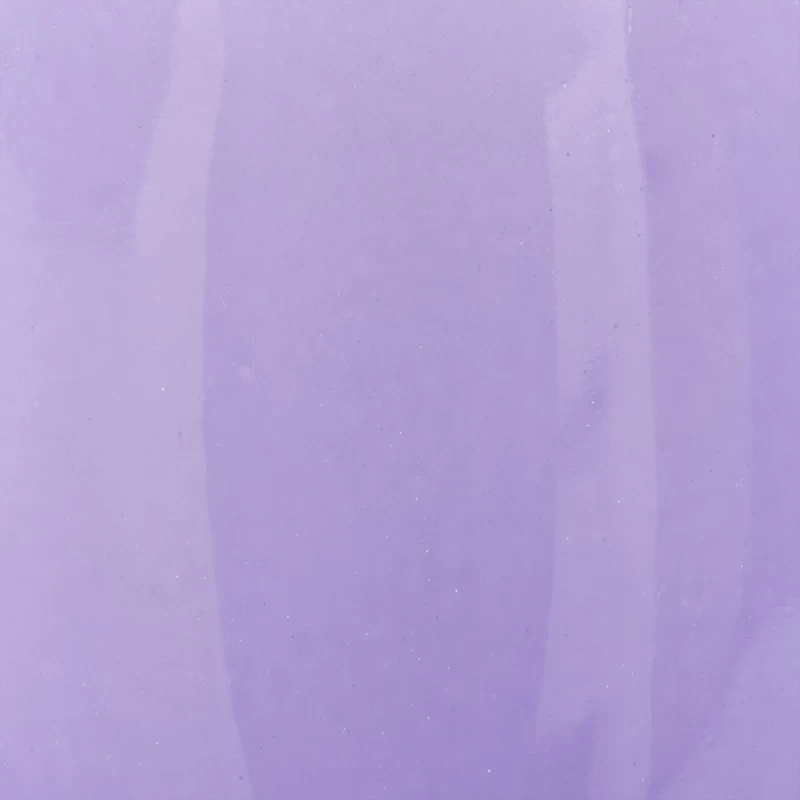 luxury violet round bottom glass candle jars