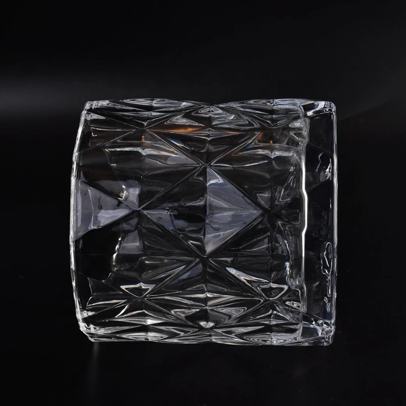 luxury glass candle vessels