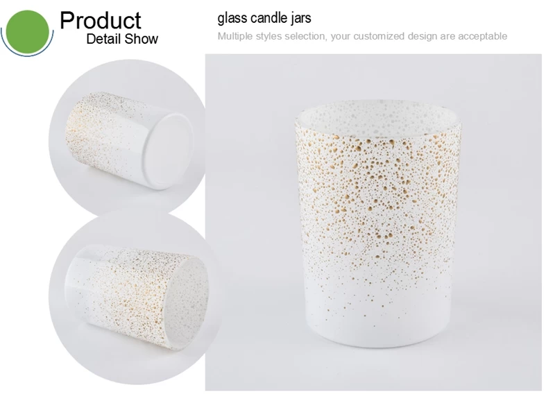 custom glass candle jars