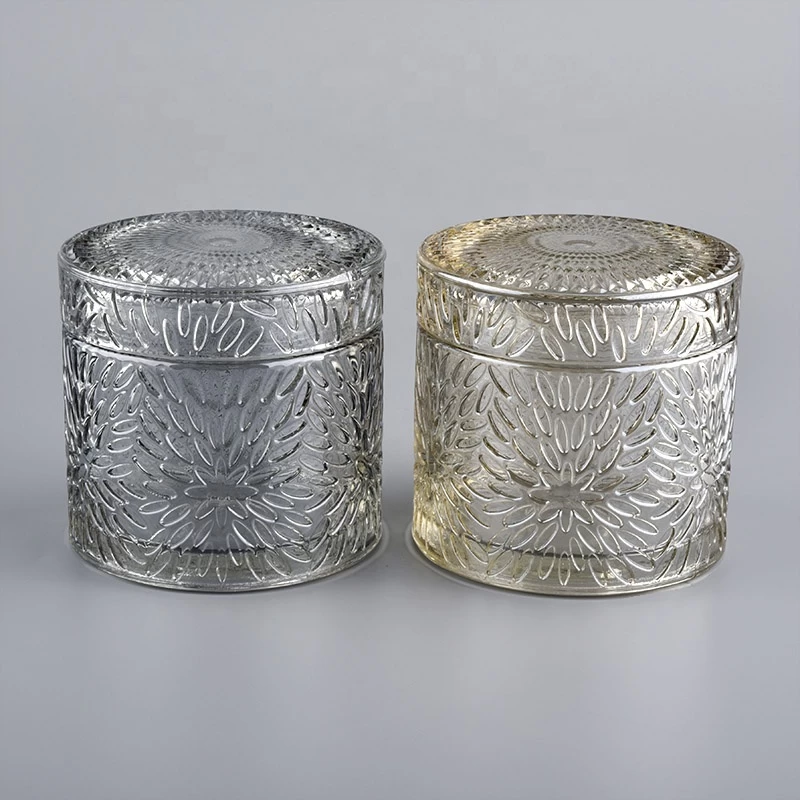 home decor glass candle vessels luxury