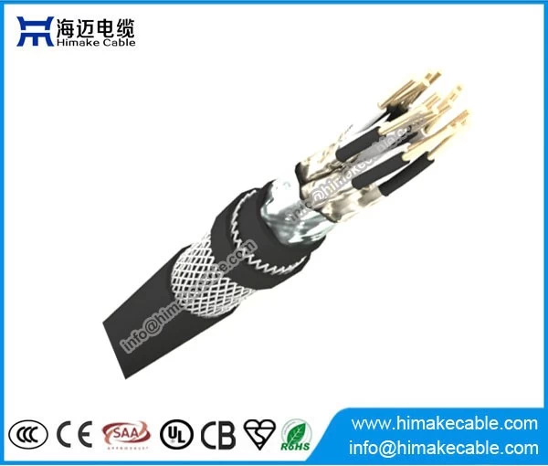 China Afgeschermde en individueel en geheel metallisch afgeschermde instrumentatiekabels RE-2Y(St)CY PiMF met vlamvertragende buitenmantel fabrikant