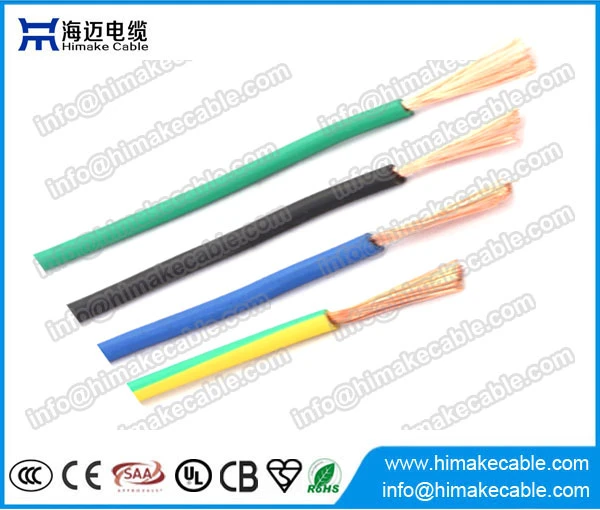 El PVC de la fábrica de cables de China aisló el cable eléctrico flexible PuGV 450/750V