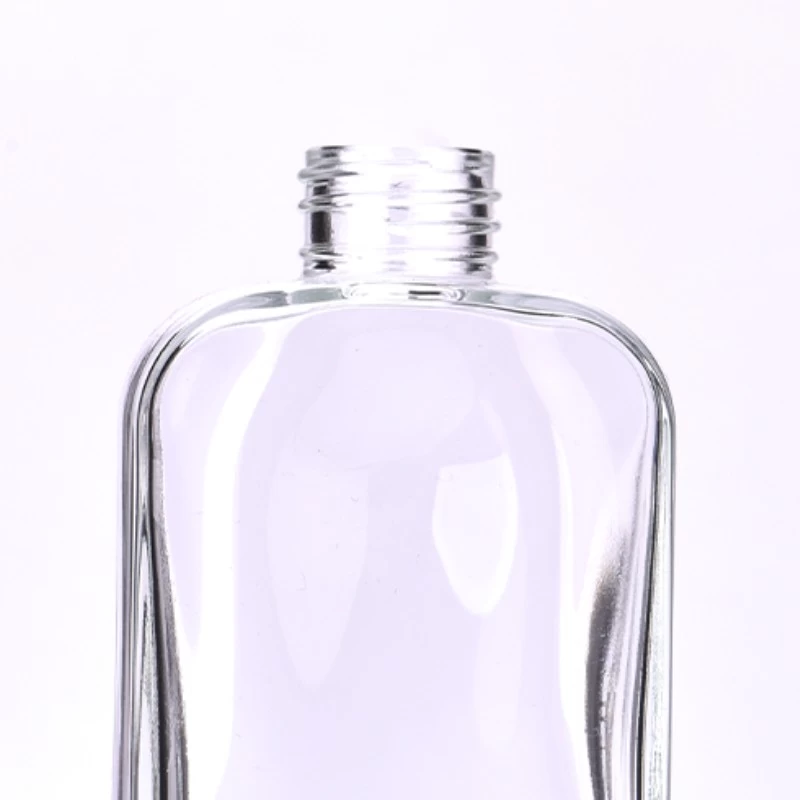 6oz clear glass reed diffuser bottle with home decor