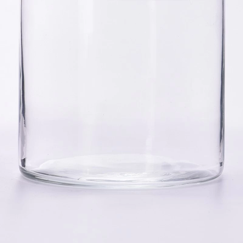 clear thin wall glass candle jars supplier