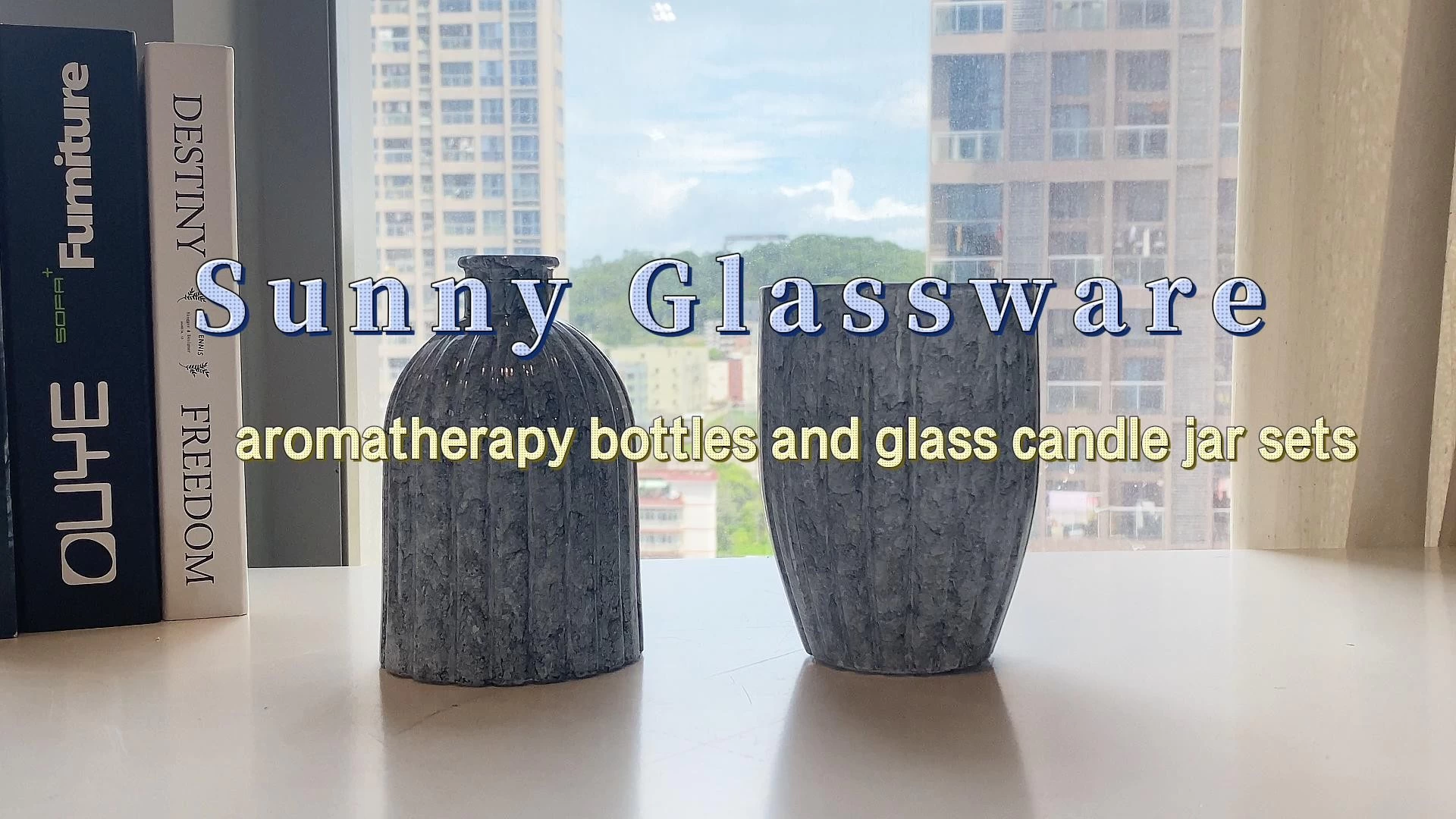 Wholesale Empty Luxury Glass Candles Jar For Wedding Decoration