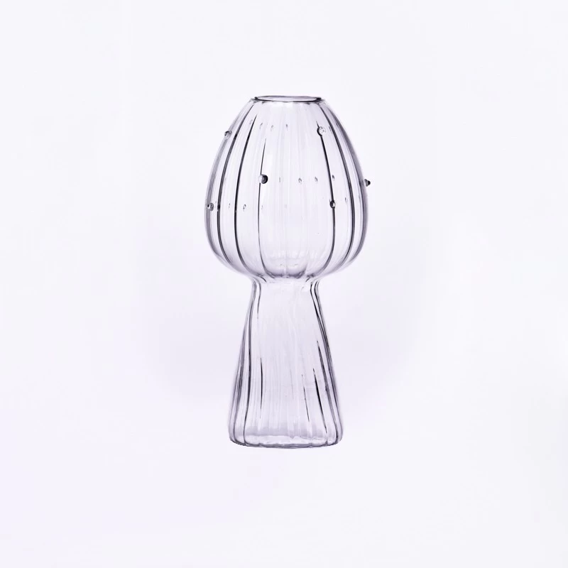 unique design glass bottle for wedding decoration