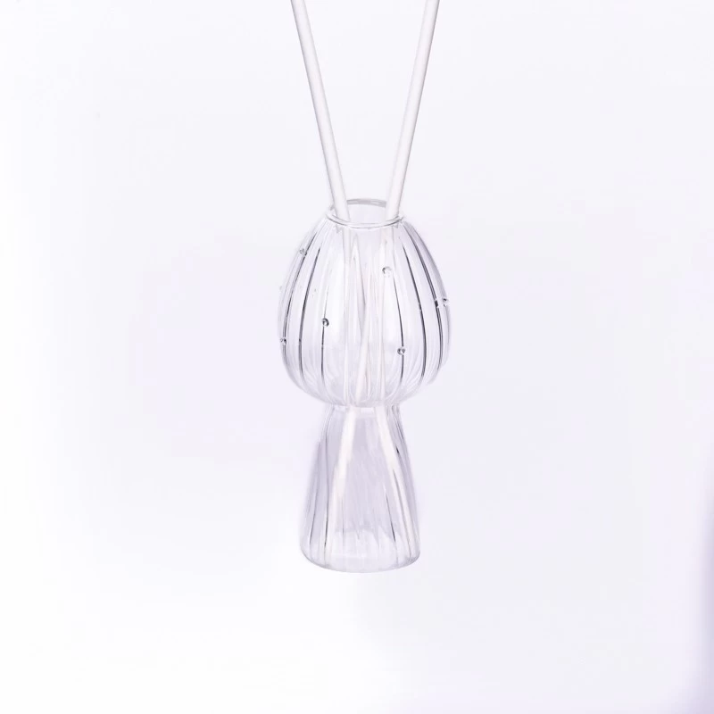 unique design glass bottle for wedding decoration