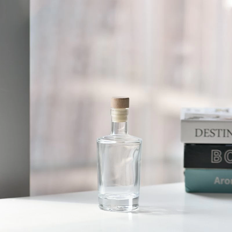 100ml glass diffuser reed bottle with wooden cork