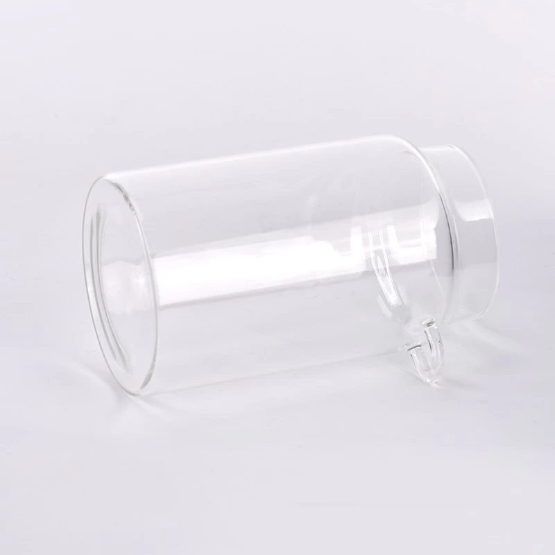 Large capacity clear glass bottle wholesale