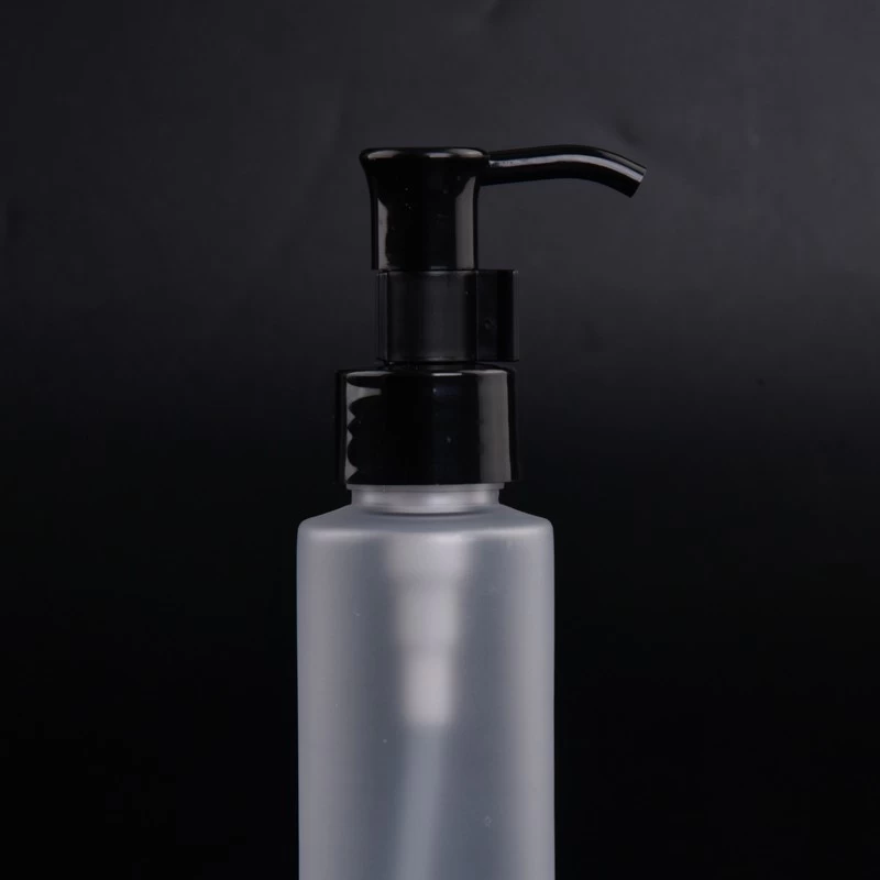  Wholesale 100ml frost PET bottle with Pump