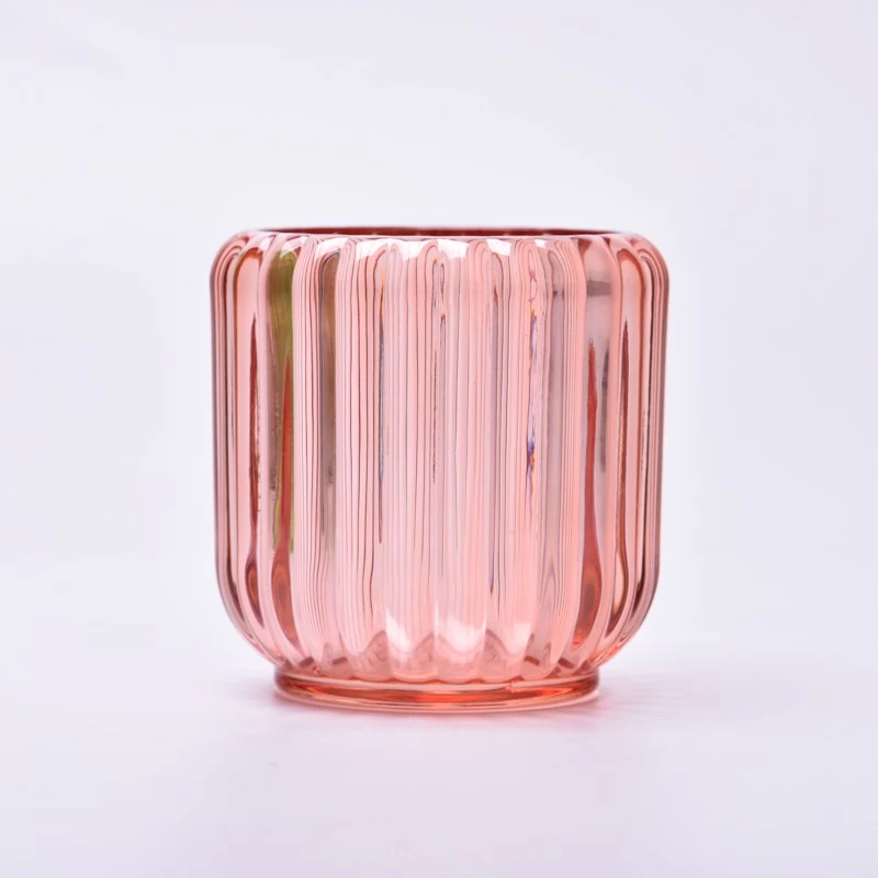 200ml vertical  glass candle jar for candle making with home decor