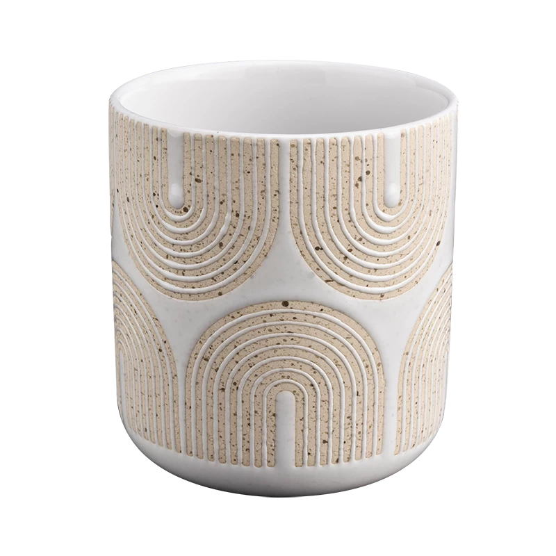 Porta di candele di vetro Luxury Custom Nordic Style Ceramic Candele Fornitore