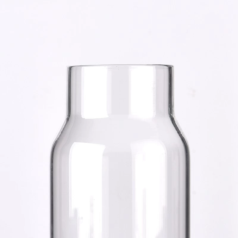 Wholesale large capacity borosilicate glass vessel with home decor