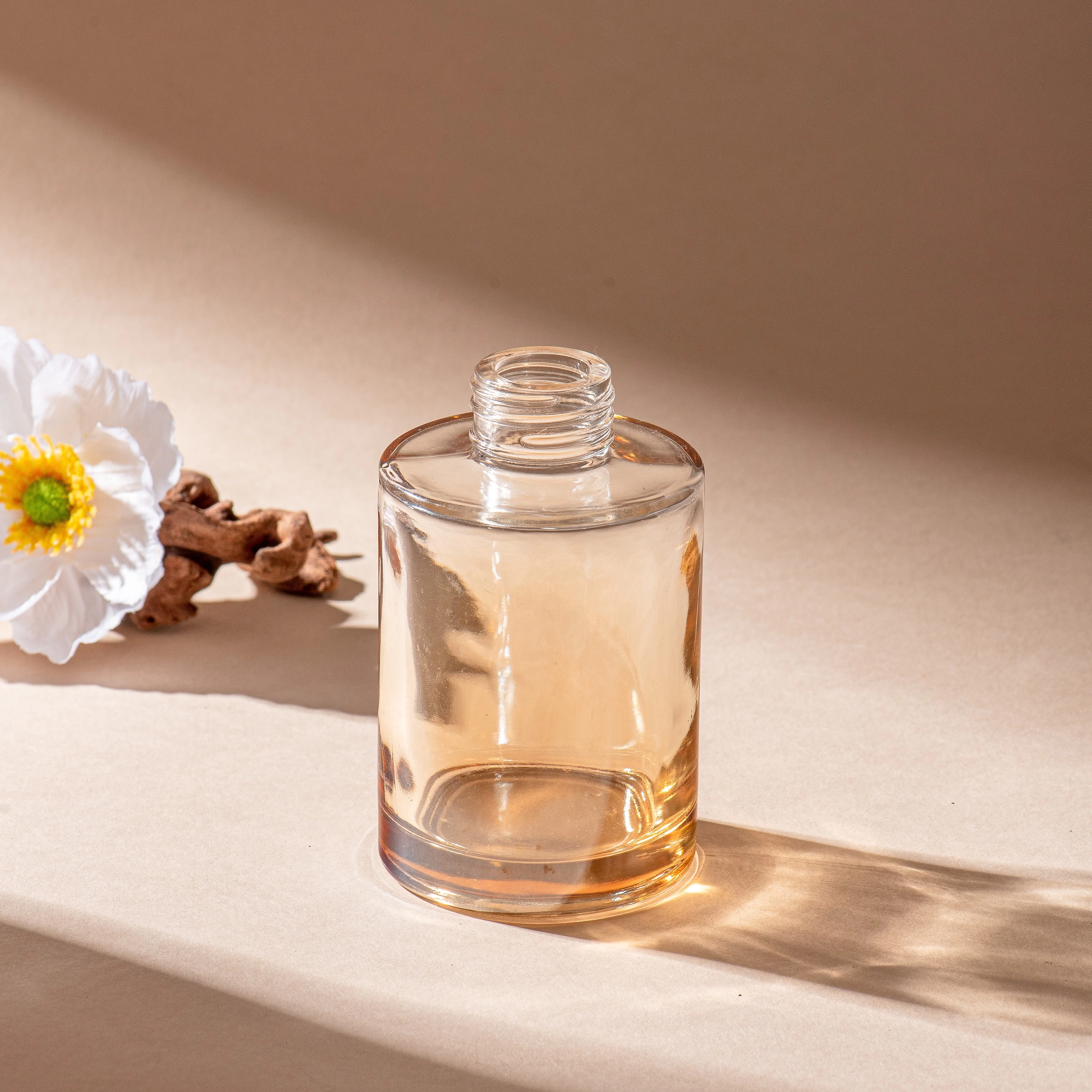 4oz straight aroma glass perfume bottle diffuser bottle with reed and sticks