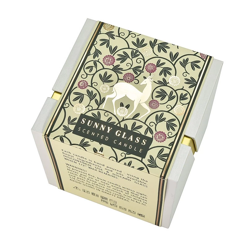 Hurtownia nowo zaprojektowana tybetańska Antelope Green Packaging Box Candle Holder Pudełko prezentowe