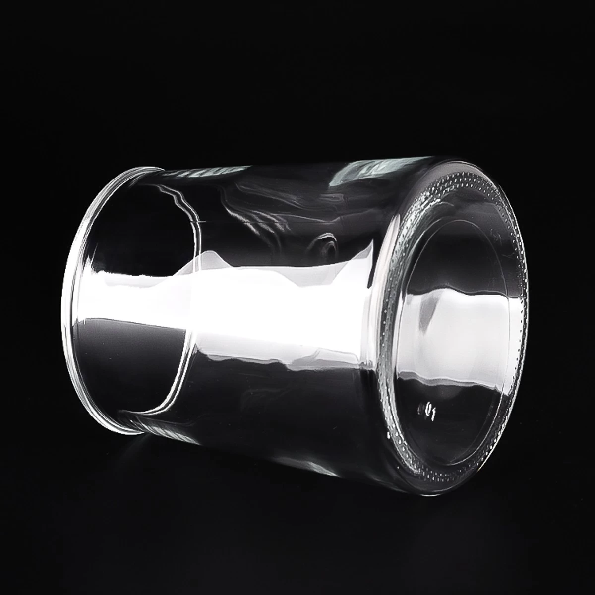 glass candle vessel