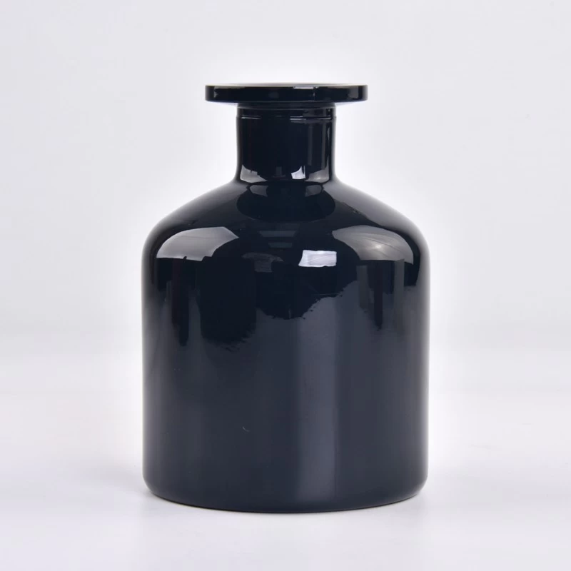  Custom Transparent color Glass Diffuser Bottles Wholesale