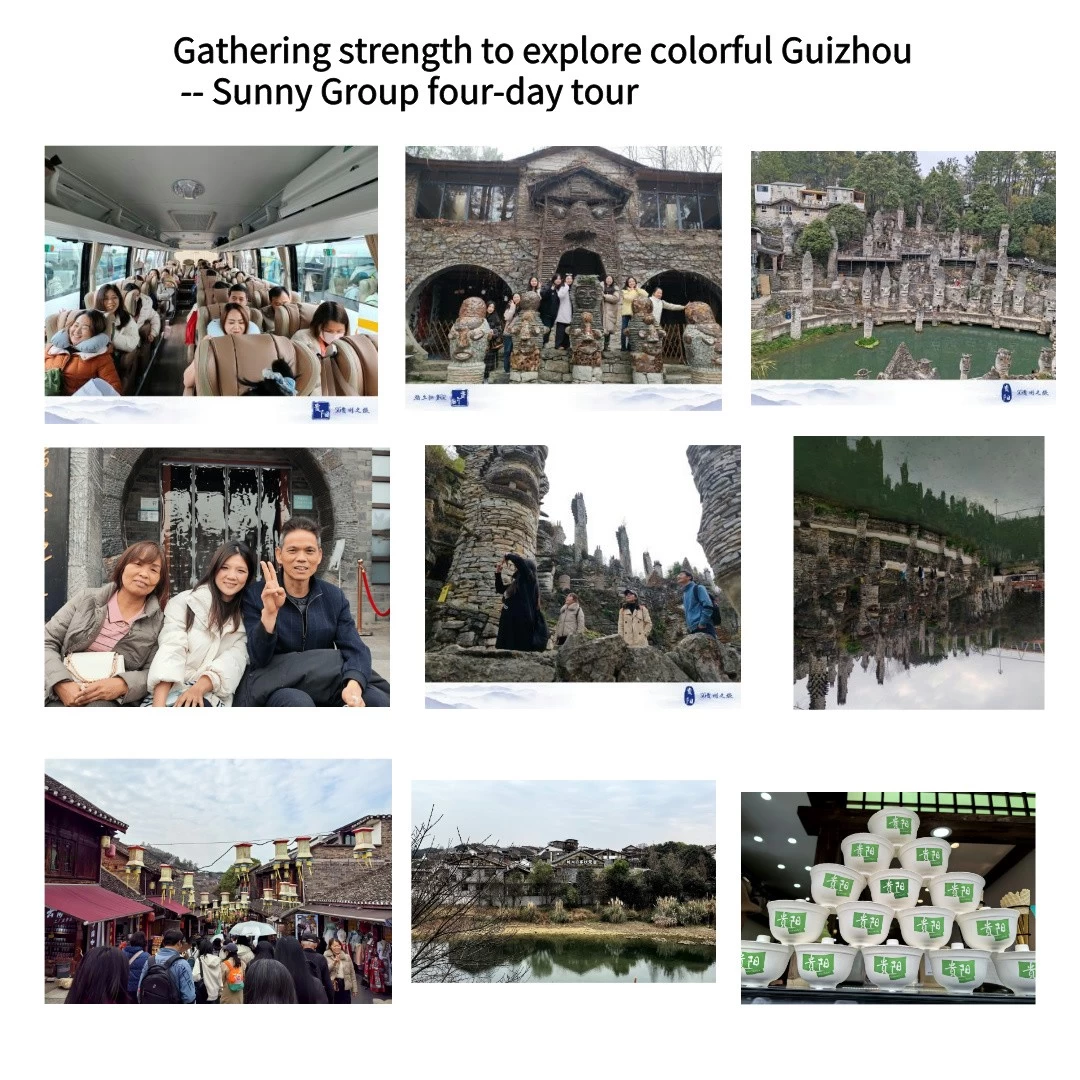 Gathering strength to explore colorful Guizhou-- Sunny Group four-day tour
