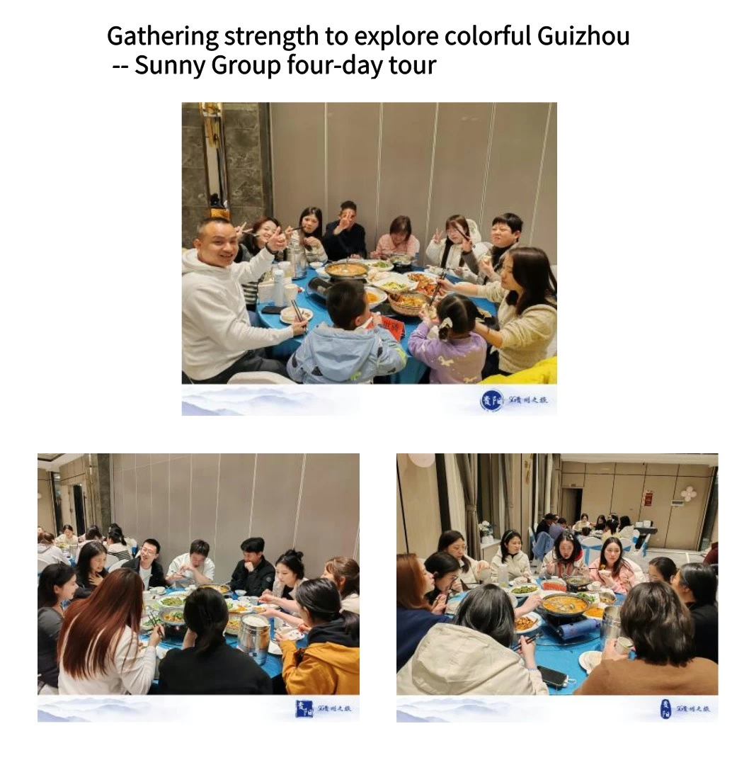 Gathering strength to explore colorful Guizhou-- Sunny Group four-day tour