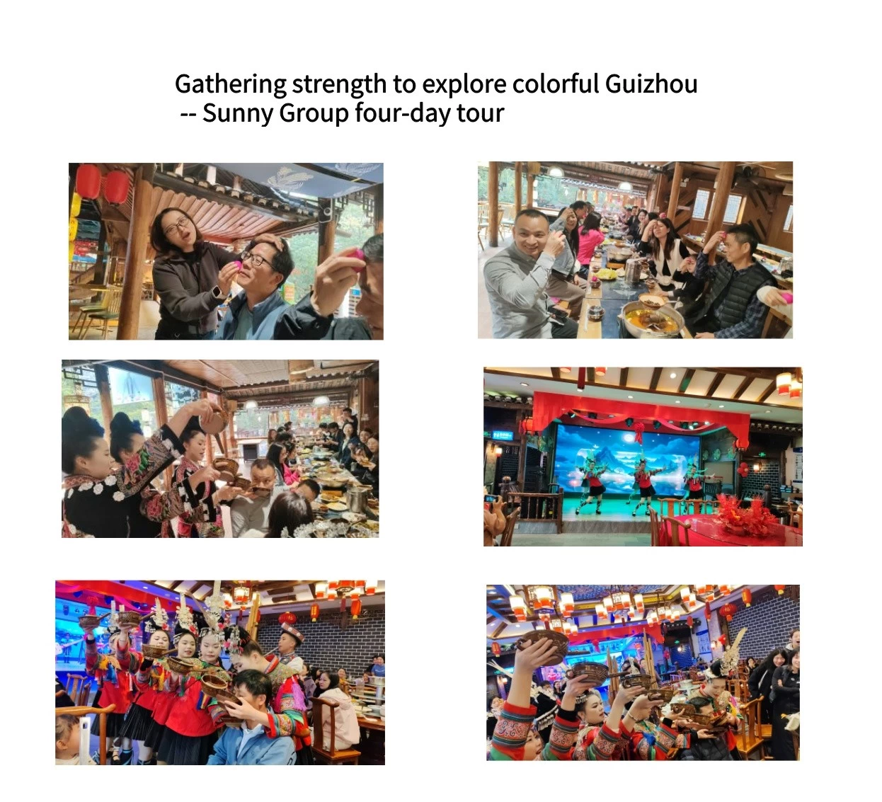 Gathering strength to explore colorful Guizhou-- Sunny Group four-day tour
