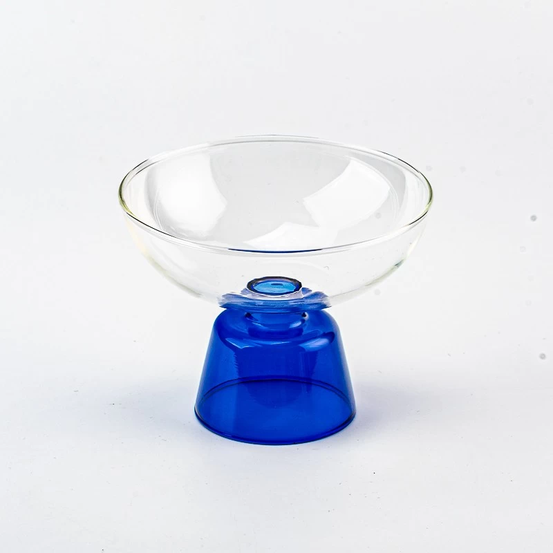 glass bowl candle jar