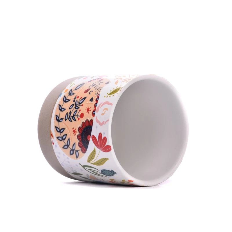 candle ceramic vessel