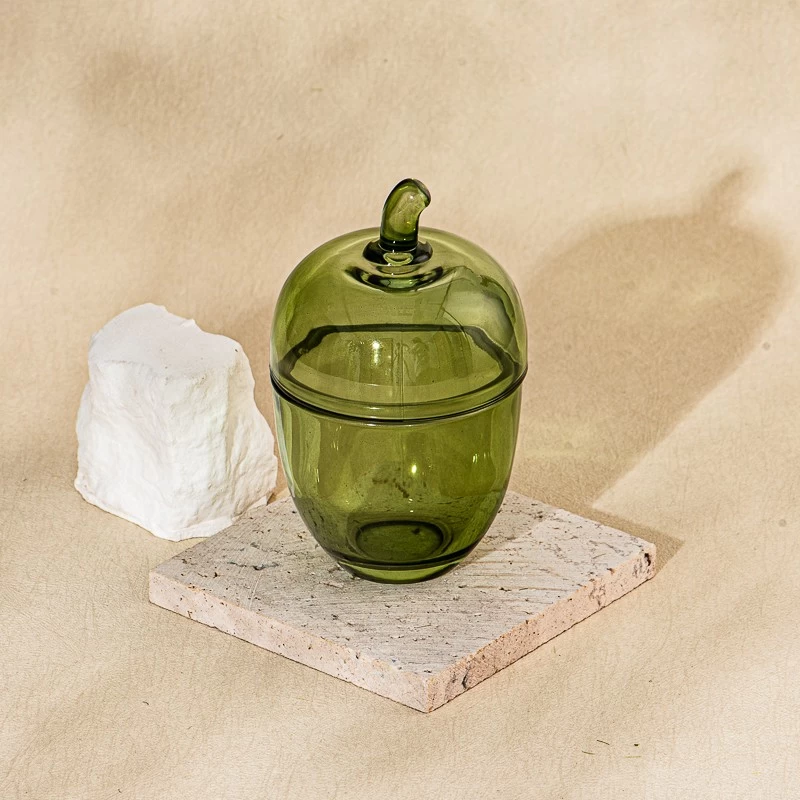 Glass candle jar scented candle container made in China