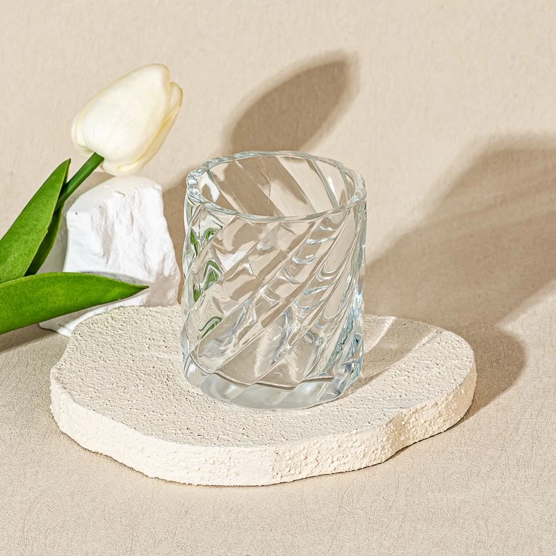 Kreative Custom Color Crystal Glass 162 ml Glaskerzenhalter zum Großhandel